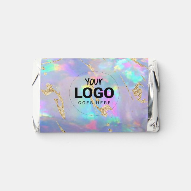 your logo on opal stone hershey's miniatures (Front)