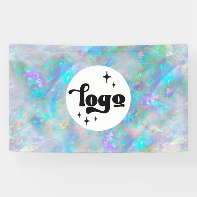  your logo on opal stone texture  banner (Horizontal)