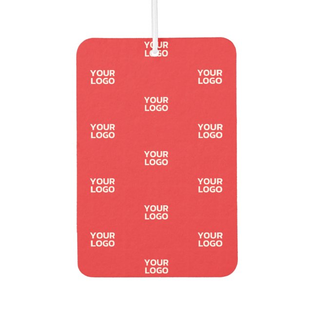 Your Logo or any Image/Design Automatically Tiled Air Freshener (Front)