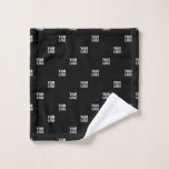 Your Logo or Any Image | Diagonal Stripes  Bath Towel Set