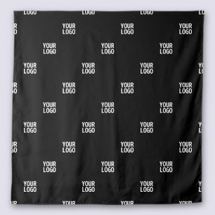 Your Logo or Any Image Diagonal Stripes Tapestry