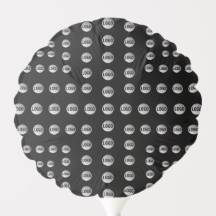 Your Logo or Any Image Unique Modern Pattern Balloon