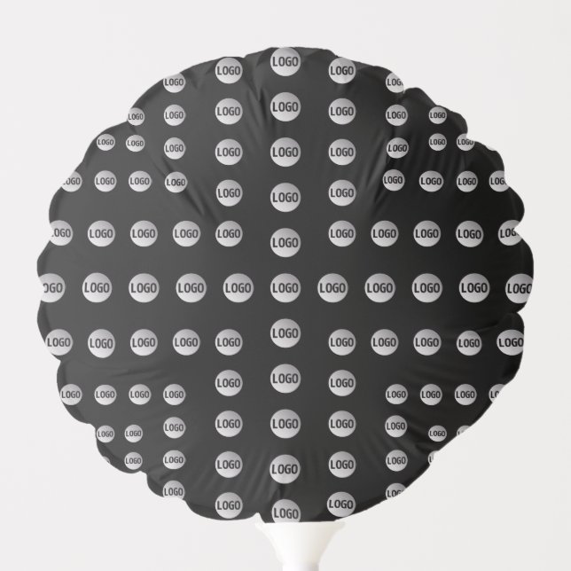 Your Logo or Any Image | Unique Modern Pattern  Balloon (Front)