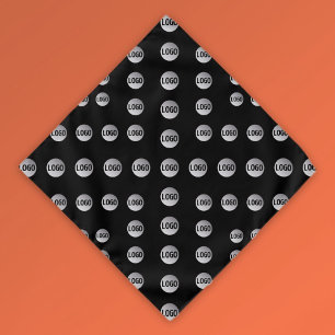 Your Logo or Any Image Unique Modern Pattern Bandana