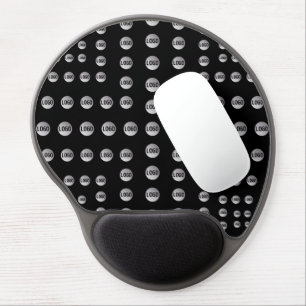Your Logo or Any Image   Unique Modern Pattern  Gel Mouse Pad