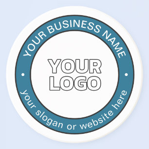 Your Logo or Design & Customizable Circular Text Coaster