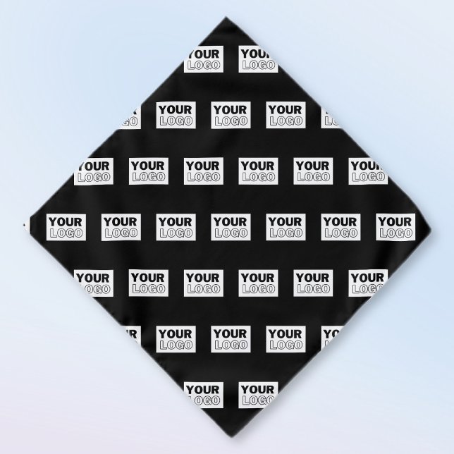 Your Logo or Design | Editable Color Background  Bandana (Creator Uploaded)