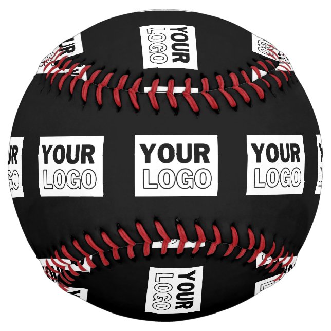 Your Logo or Design | Editable Color Background  Softball (Front)