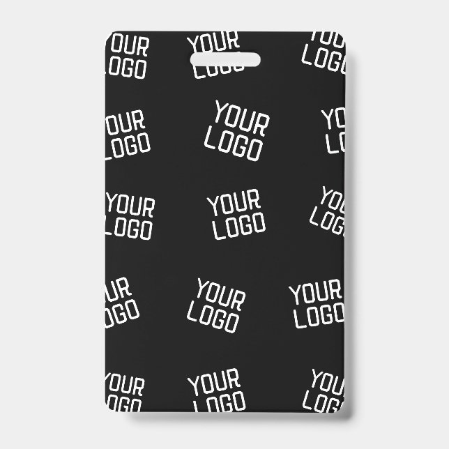 Your Logo or Image | Randomized Looking Template Badge (Front)