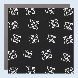 Your Logo or Image   Randomized Looking Template Car Magnet