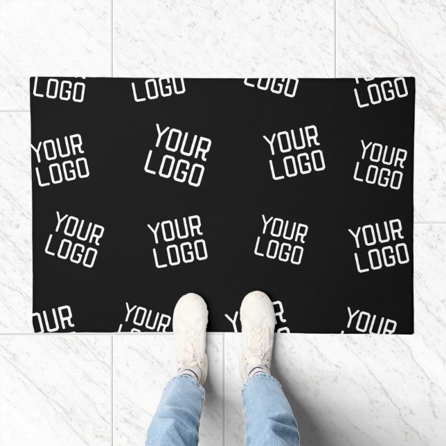 Your Logo or Image | Randomized Looking Template Doormat (Indoor)