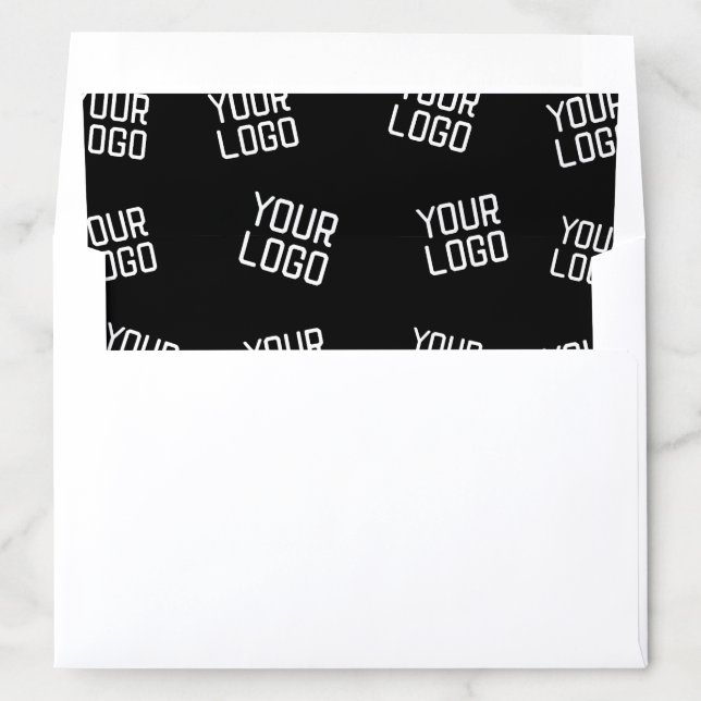 Your Logo or Image | Randomized Looking Template Envelope Liner (In Envelope)