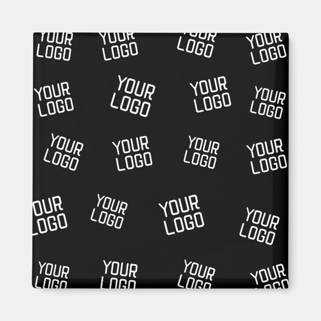 Your Logo or Image | Randomized Looking Template Magnet (Front)