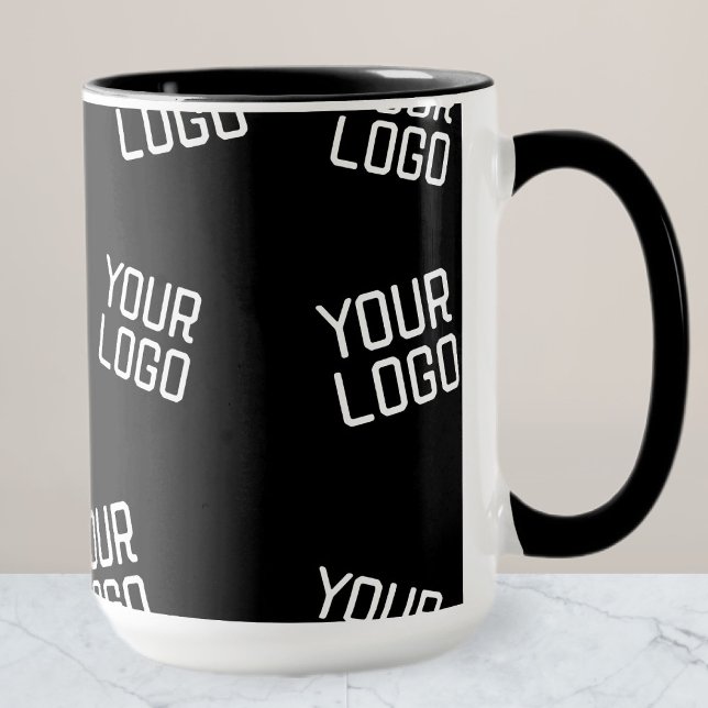 Your Logo or Image | Randomized Looking Template Mug (Creator Uploaded)
