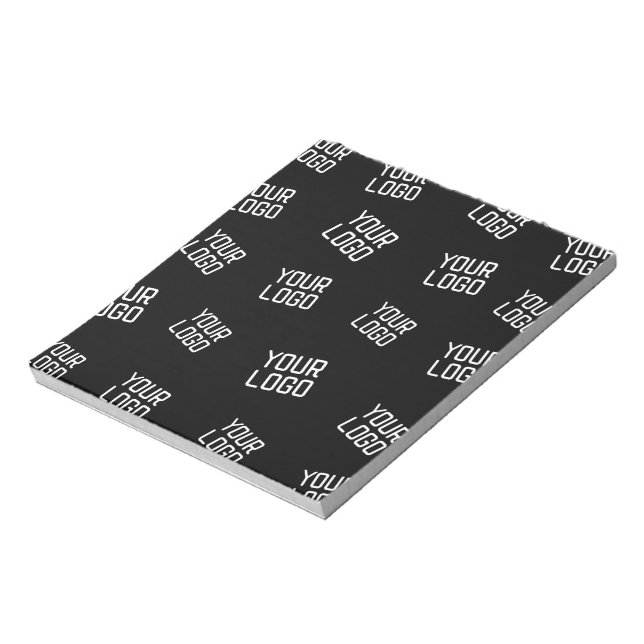 Your Logo or Image | Randomized Looking Template Notepad (Rotated)