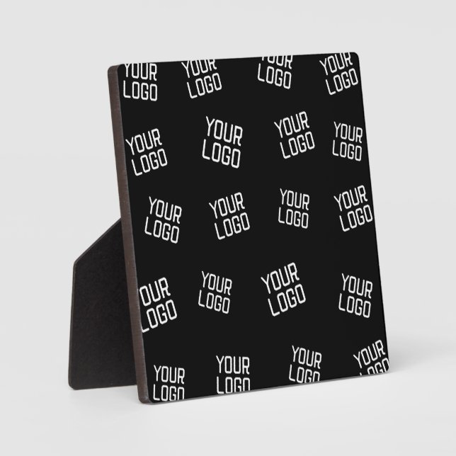 Your Logo or Image | Randomized Looking Template Plaque (Front)