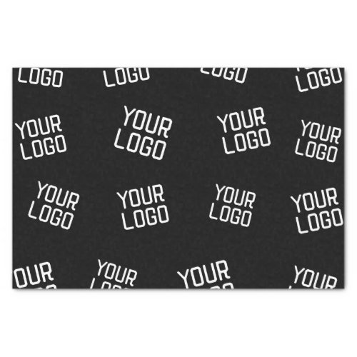 Your Logo or Image  Randomized Looking Template Tissue Paper