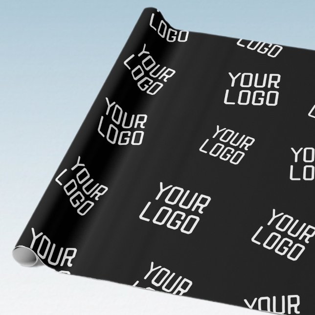 Your Logo or Image | Randomized Looking Template Wrapping Paper (Creator Uploaded)