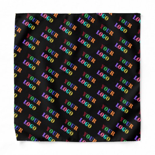 Your Logo or Photo and Colors Bandana Promotional