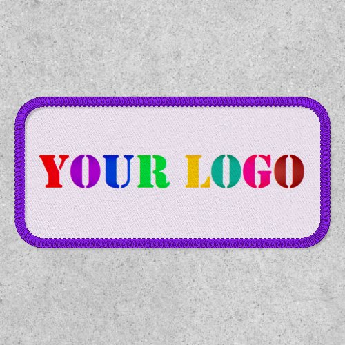 Your Logo or Photo Patch _ Custom Colors