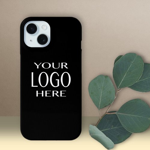 Your Logo or Photo  Simple Image Replacement iPhone 15 Case