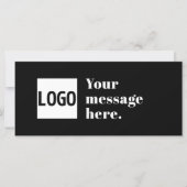 Your Logo or Uploaded Image & Editable Retro Text (Front)