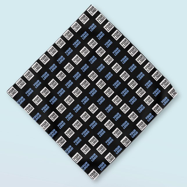 Your Logo or Uploaded Image | Geometric Pattern  Bandana (Creator Uploaded)