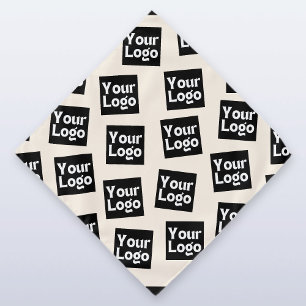 Your Logo/other Uploaded Image Random Placement Bandana