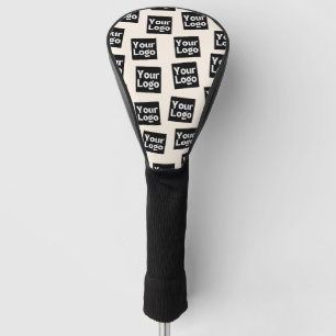 Your Logo/other Uploaded Image Random Placement Golf Head Cover