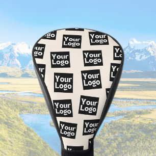 Your Logo/other Uploaded Image   Random Placement Golf Head Cover