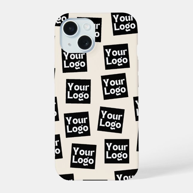 Your Logo/other Uploaded Image | Random Placement Iphone Case (Back)