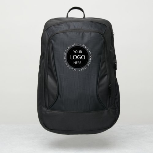 Your Logo _ Personalized branded  Custom Port Authority Backpack
