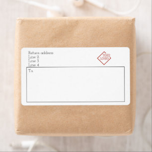 Your Logo Personalized Custom Made Label