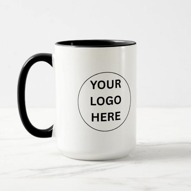 Your Logo Personalized Custom Mug (Left)