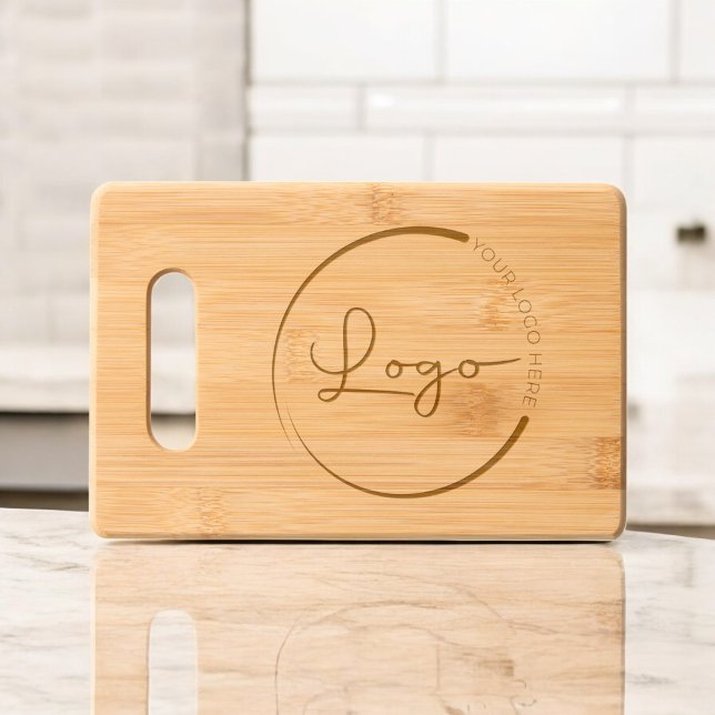 Your Logo Personalized Promotional Business Engraved Cutting Board (Creator Uploaded)
