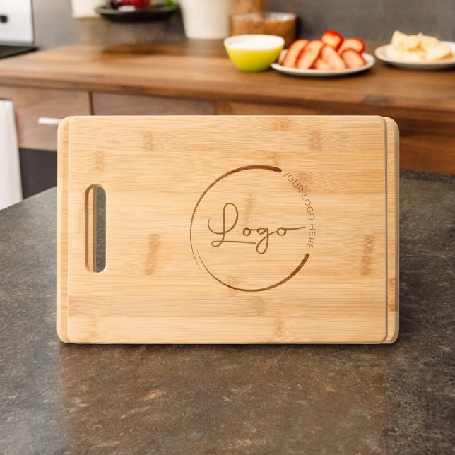 Your Logo Personalized Promotional Business Engraved Cutting Board (Creator Uploaded)