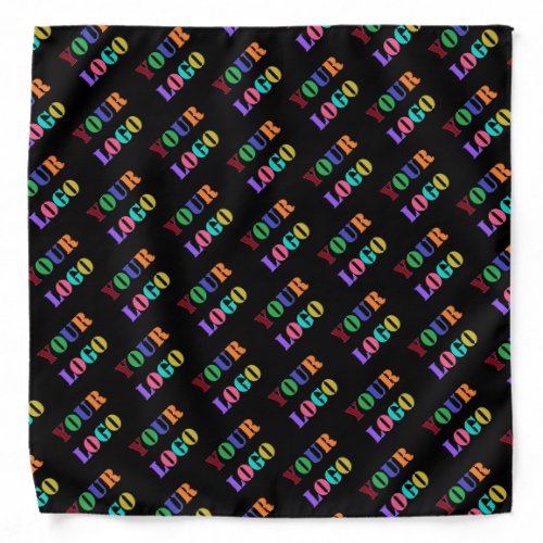 Your Logo Photo and Colors Bandana Promotional