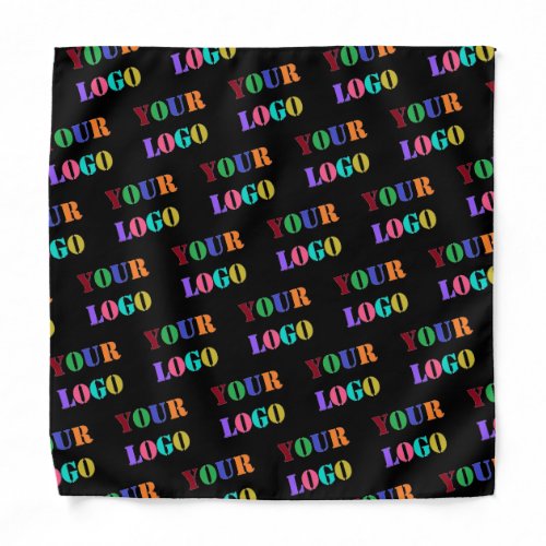 Your Logo Photo and Colors Promotional Bandana