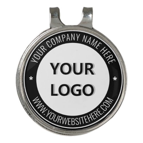 Your Logo Photo and Text Promotional golf hat clip