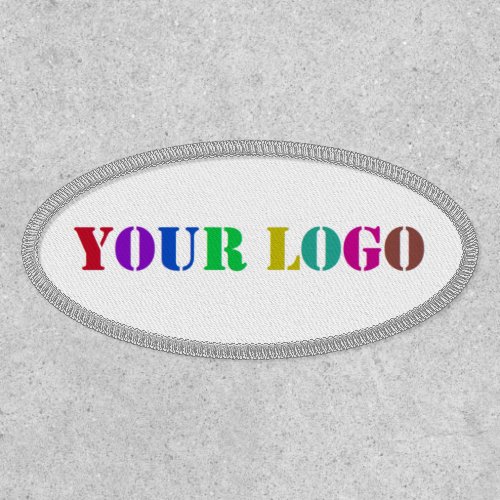 Your Logo Photo Business Company Patch Promotional