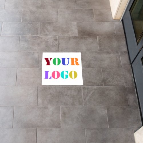 Your Logo Photo Business Promotional Floor Decals