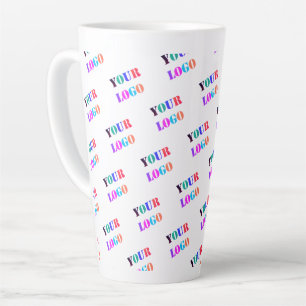 Your Logo Photo Business Promotional Personalized Latte Mug