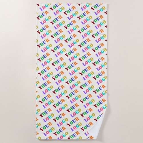 Your Logo Photo Color Beach Towel Promotional Gift