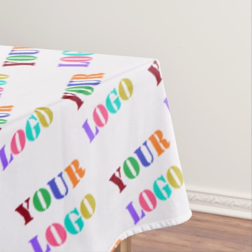 Your Logo Photo Colors Tablecloth Promotional