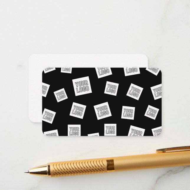 Your Logo, Photo or other Image | Random Placement Enclosure Card (Front/Back In Situ)