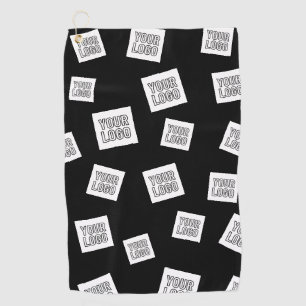 Your Logo, Photo or other Image Random Placement Golf Towel