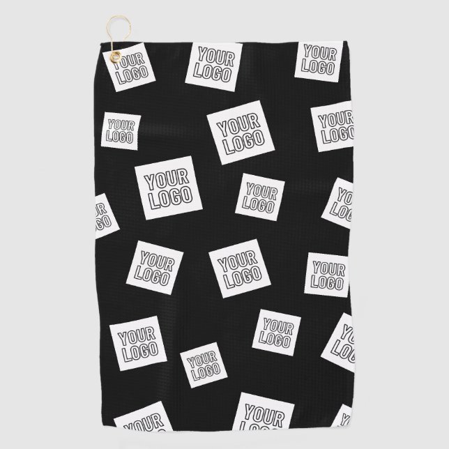 Your Logo, Photo or other Image | Random Placement Golf Towel (Front)