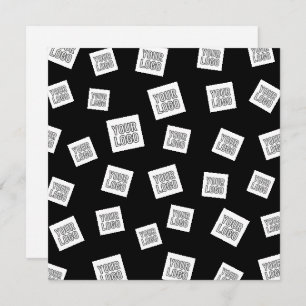 Your Logo, Photo or other Image Random Placement Note Card