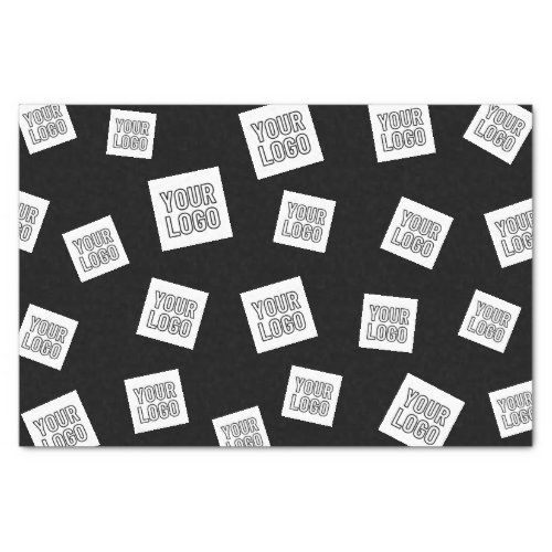 Your Logo Photo or other Image  Random Placement Tissue Paper