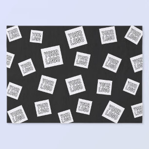Your Logo, Photo or other Image   Random Placement Tissue Paper